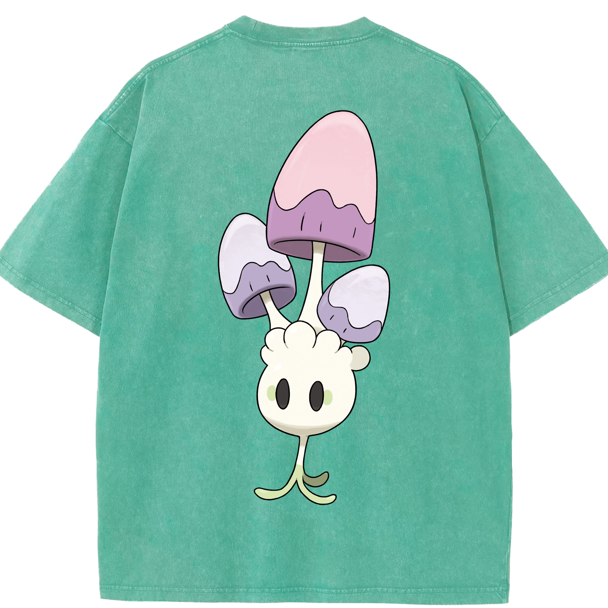 （画像用） ポケットモンスター Pokémon 綿100% ヴィンテージ風 半袖Tシャツ（背面プリント）
